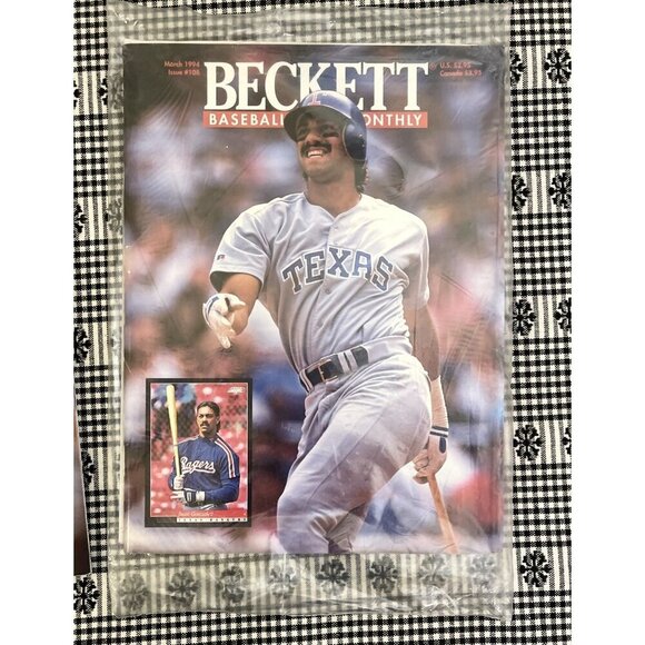 Lot of 6 Beckett Baseball Card Monthly Magazines 1988-1994 Rickey Henderson Bo - Picture 6 of 6